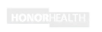 HONORHEALTH logo with the brand name in white text on two overlapping light gray rectangles.
